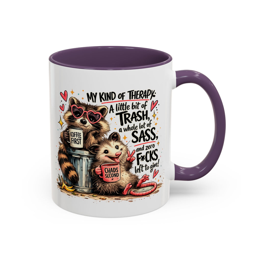 Funny Raccoon Coffee Mug – Cute Sassy Animal Mug, Sarcastic Gift for Raccoon Lovers