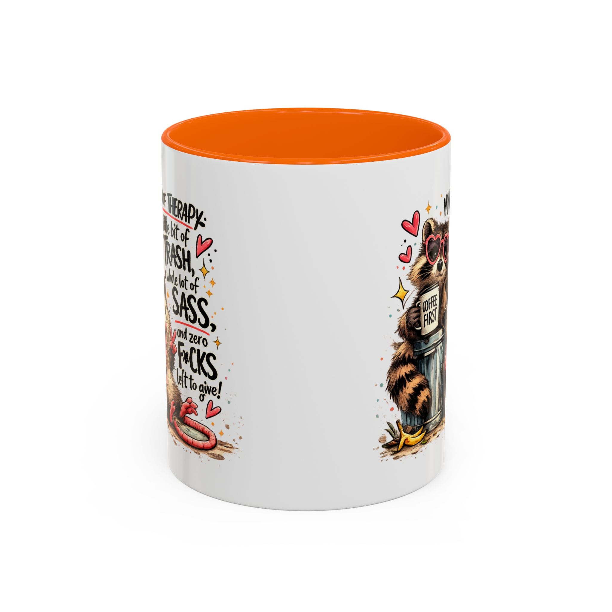 Funny Raccoon Coffee Mug – Cute Sassy Animal Mug, Sarcastic Gift for Raccoon Lovers