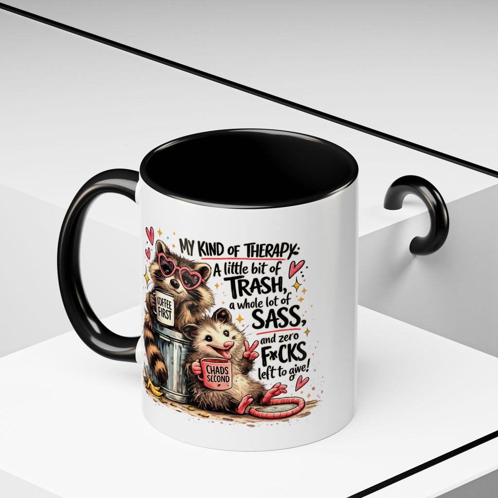 Funny Raccoon Coffee Mug – Cute Sassy Animal Mug, Sarcastic Gift for Raccoon Lovers