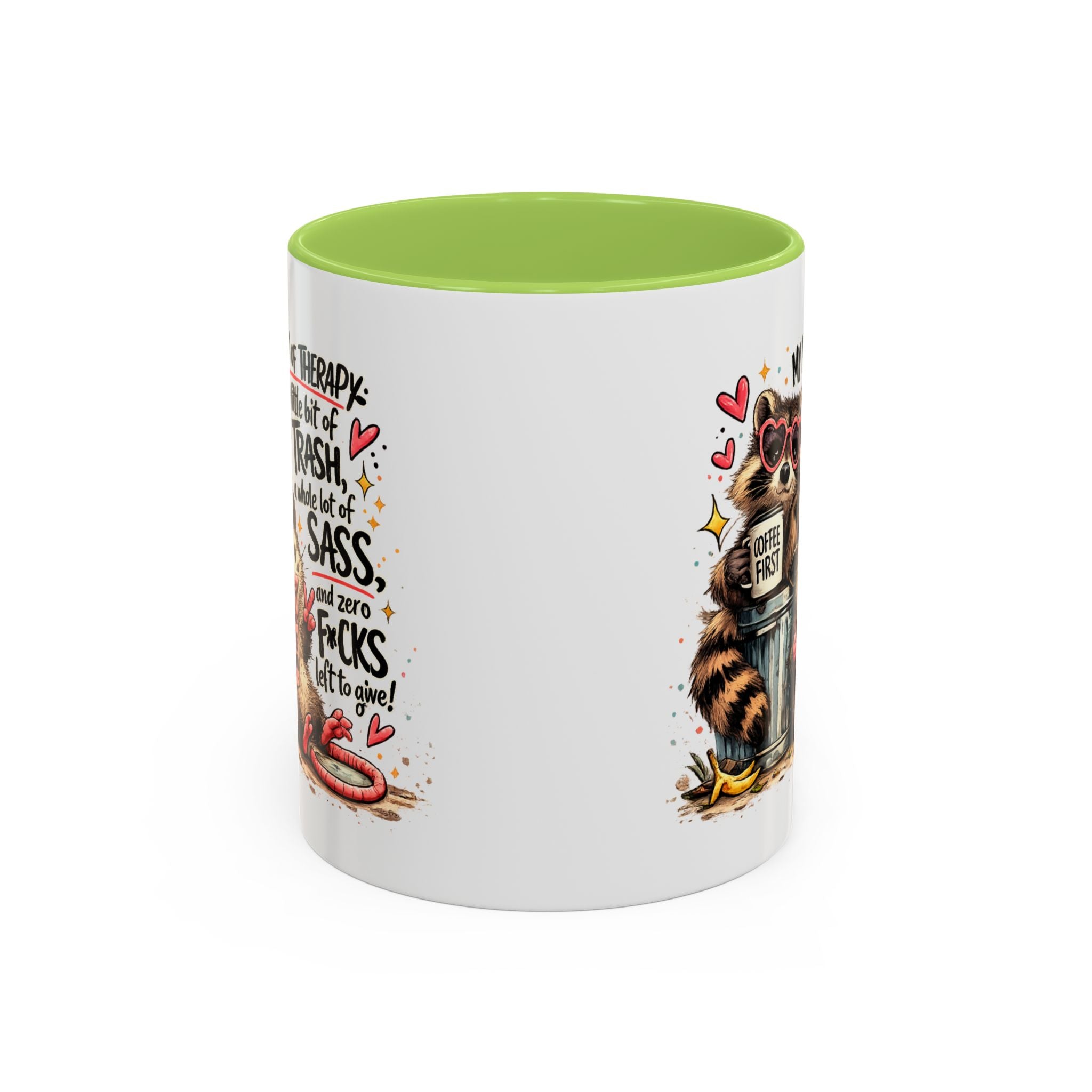 Funny Raccoon Coffee Mug – Cute Sassy Animal Mug, Sarcastic Gift for Raccoon Lovers