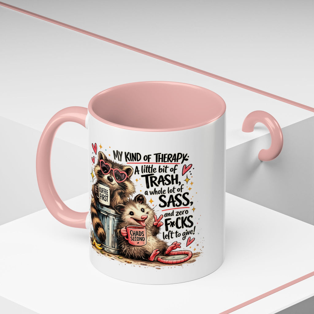 Funny Raccoon Coffee Mug – Cute Sassy Animal Mug, Sarcastic Gift for Raccoon Lovers