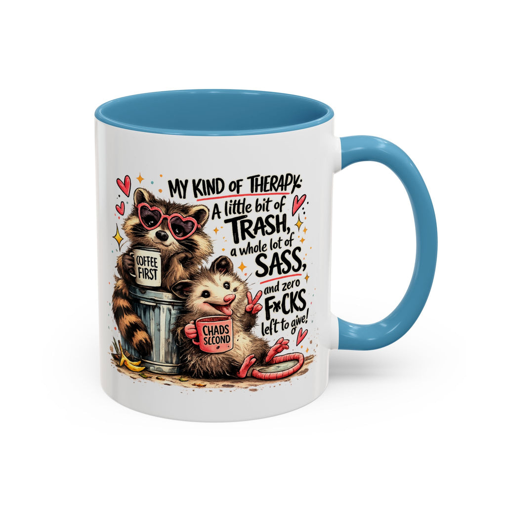 Funny Raccoon Coffee Mug – Cute Sassy Animal Mug, Sarcastic Gift for Raccoon Lovers