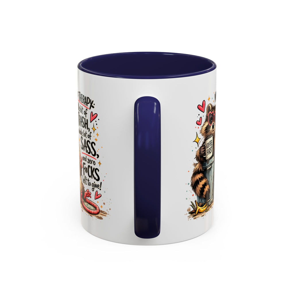 Funny Raccoon Coffee Mug – Cute Sassy Animal Mug, Sarcastic Gift for Raccoon Lovers