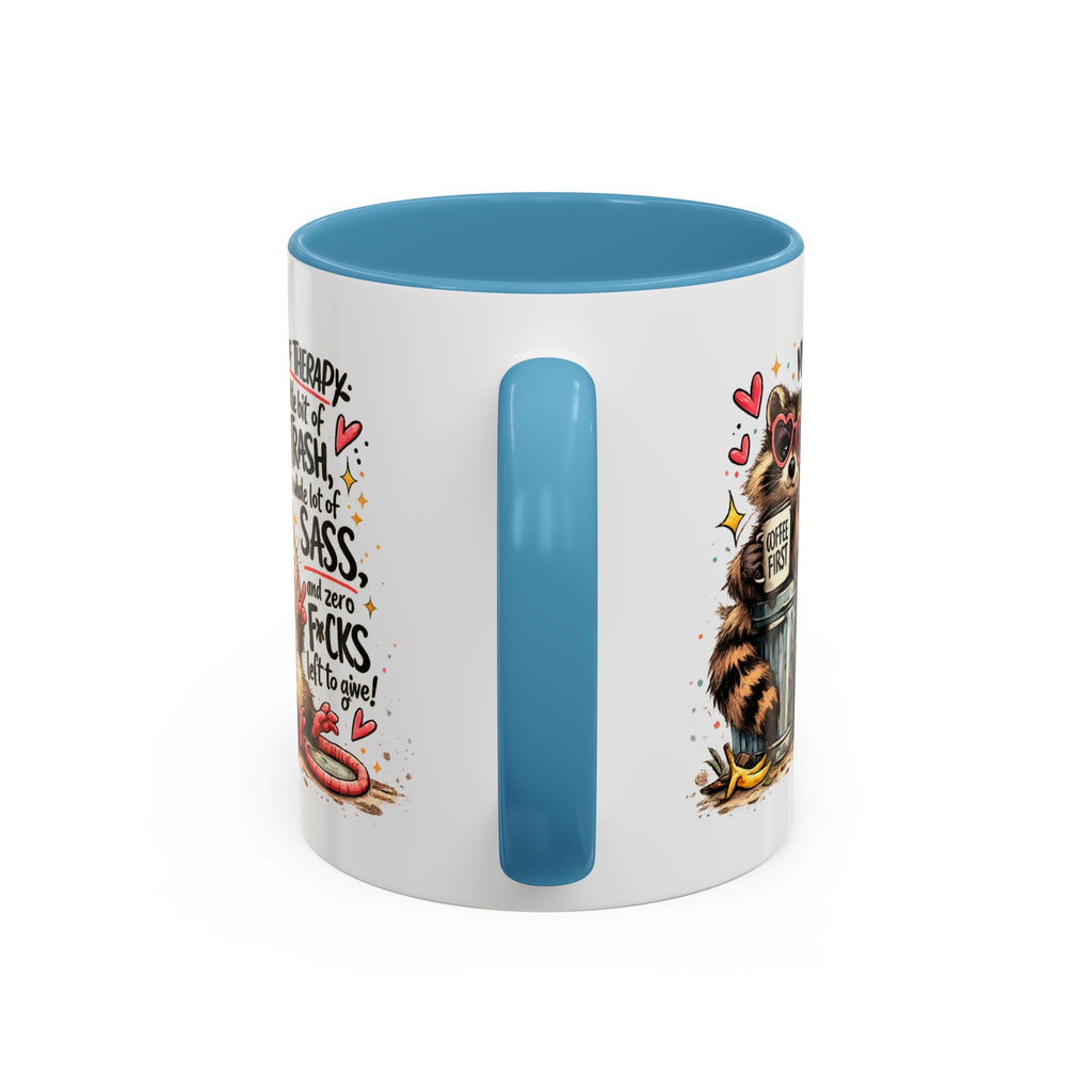 Funny Raccoon Coffee Mug – Cute Sassy Animal Mug, Sarcastic Gift for Raccoon Lovers
