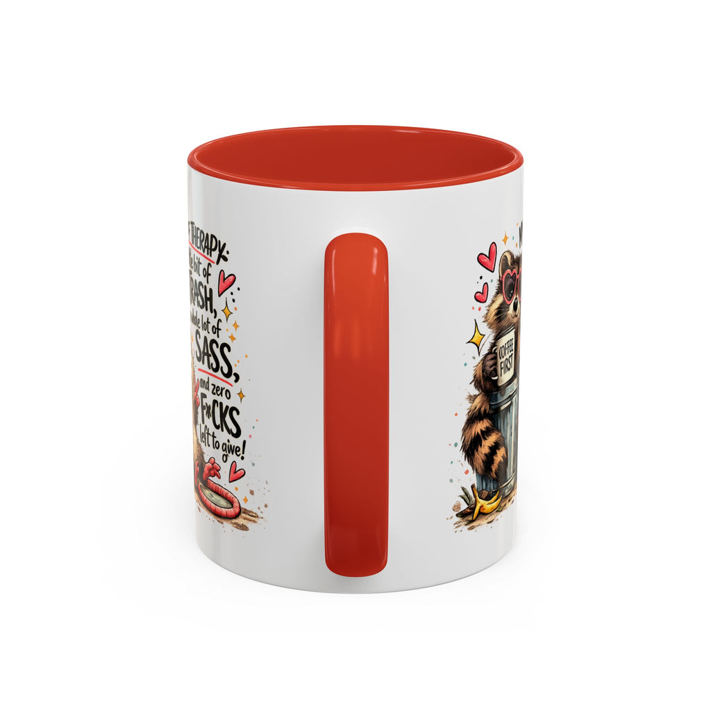 Funny Raccoon Coffee Mug – Cute Sassy Animal Mug, Sarcastic Gift for Raccoon Lovers