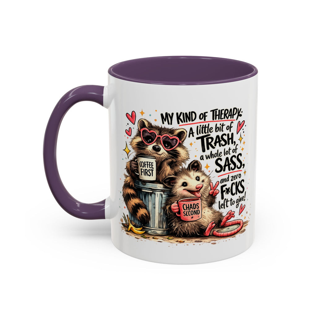 Funny Raccoon Coffee Mug – Cute Sassy Animal Mug, Sarcastic Gift for Raccoon Lovers
