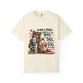 Graphic T-Shirt — "My Kind of Therapy: A Little Bit of Trash, Sass & Zero F*cks" Cute Raccoon Design