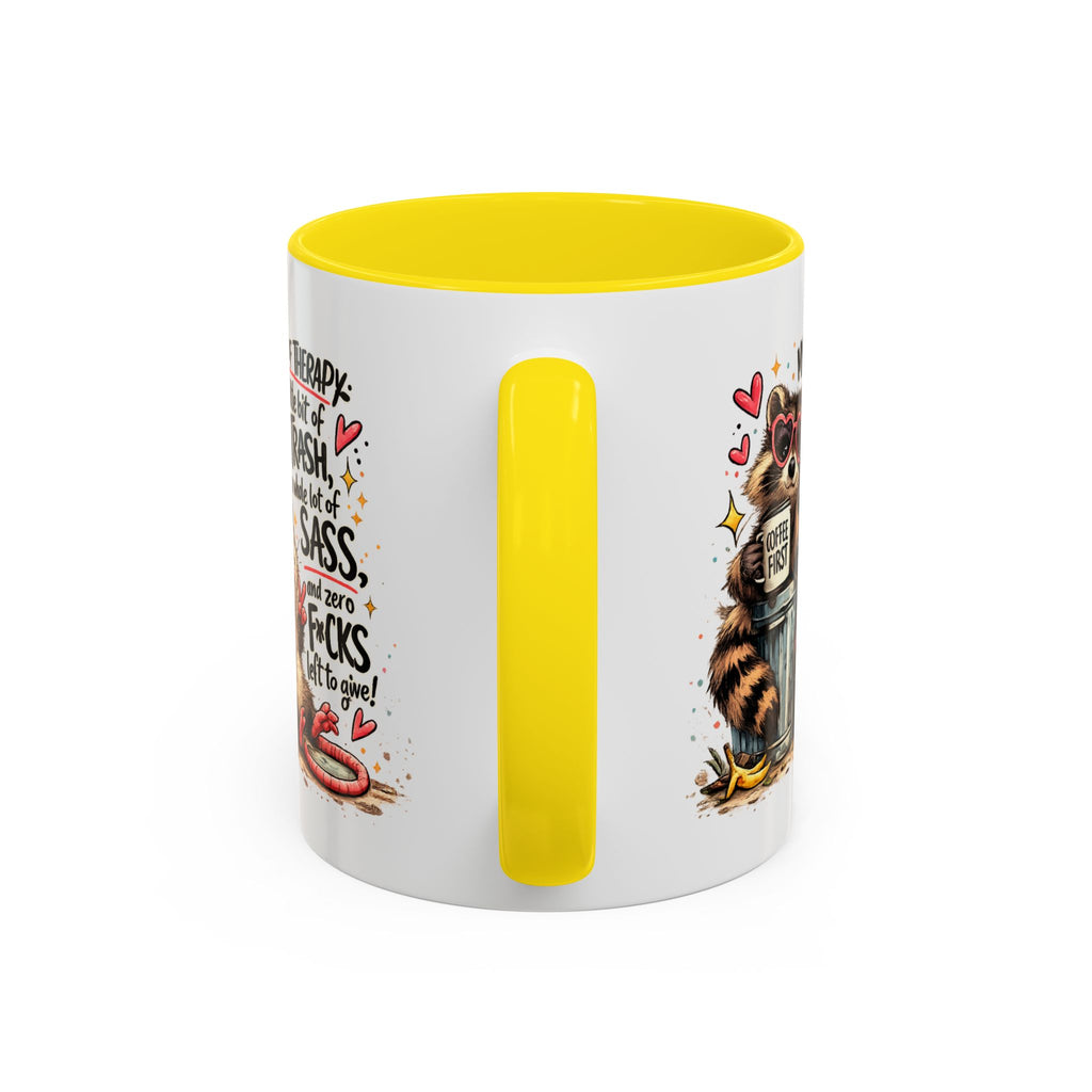 Funny Raccoon Coffee Mug – Cute Sassy Animal Mug, Sarcastic Gift for Raccoon Lovers