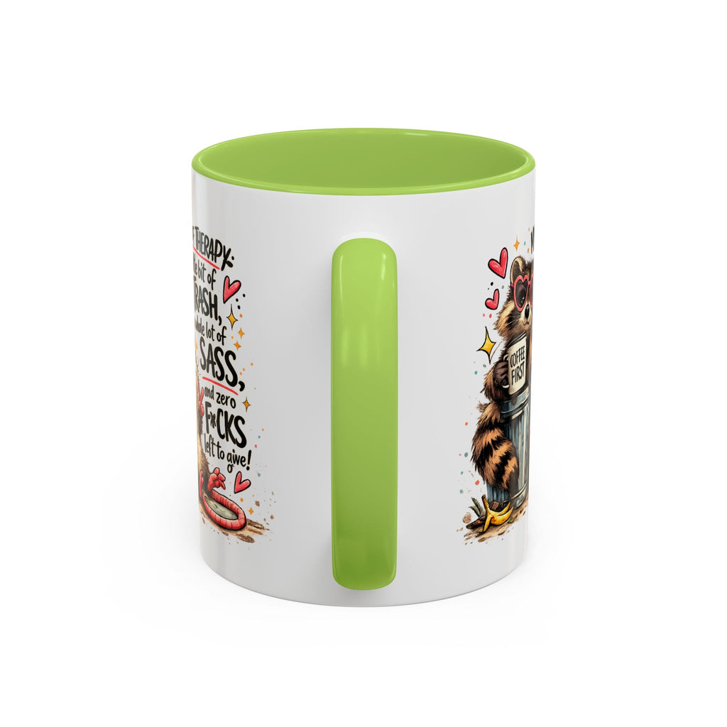 Funny Raccoon Coffee Mug – Cute Sassy Animal Mug, Sarcastic Gift for Raccoon Lovers