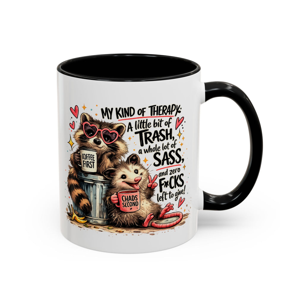 Funny Raccoon Coffee Mug – Cute Sassy Animal Mug, Sarcastic Gift for Raccoon Lovers