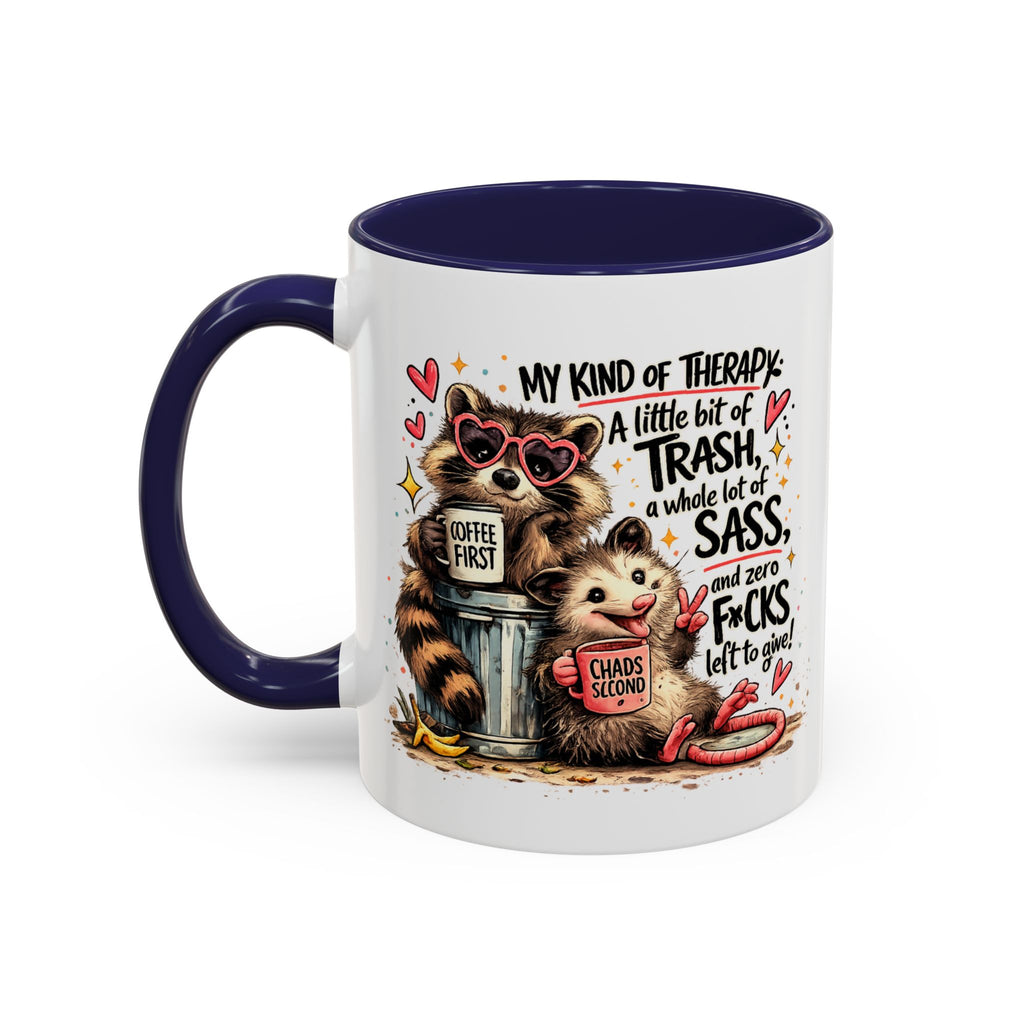 Funny Raccoon Coffee Mug – Cute Sassy Animal Mug, Sarcastic Gift for Raccoon Lovers