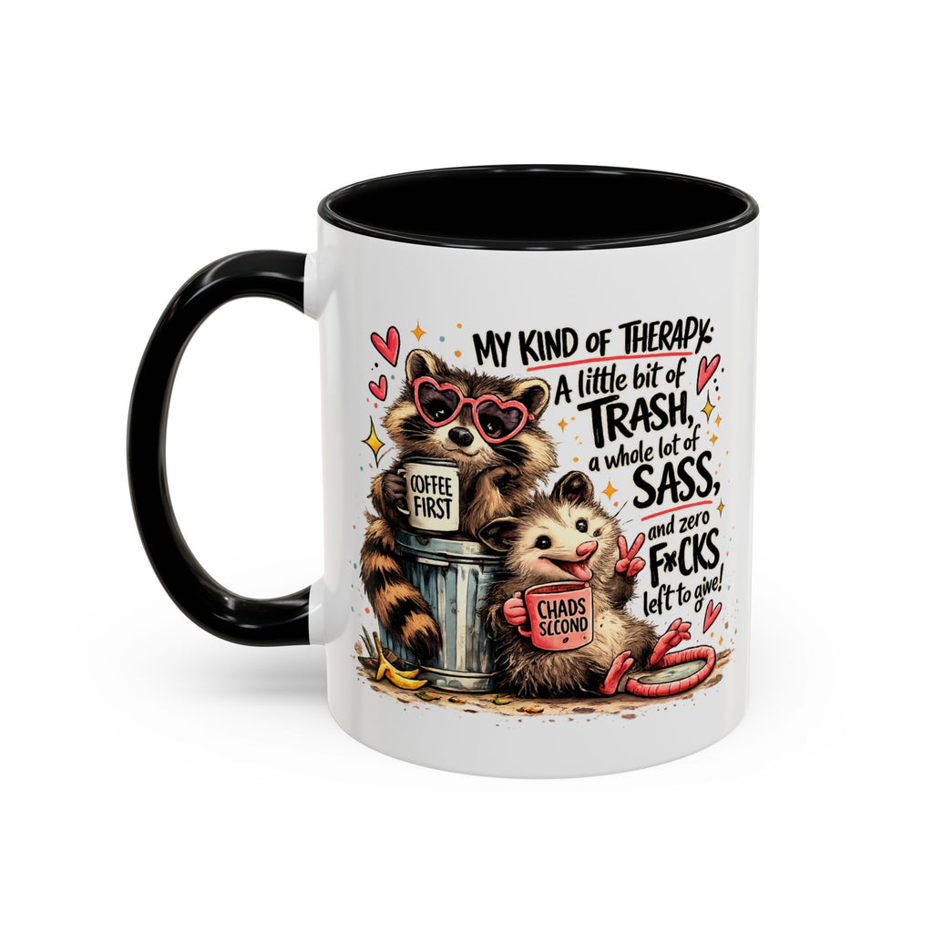 Funny Raccoon Coffee Mug – Cute Sassy Animal Mug, Sarcastic Gift for Raccoon Lovers
